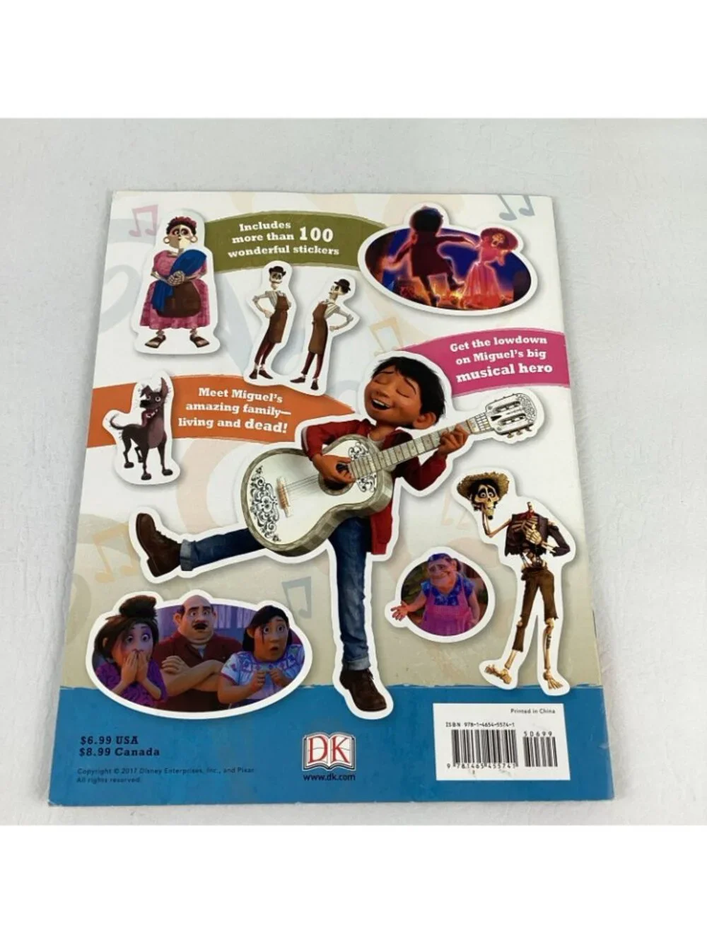 Disney Pixar Coco Ultimate Sticker Activity Book Miguel Land Of The Dead 2017